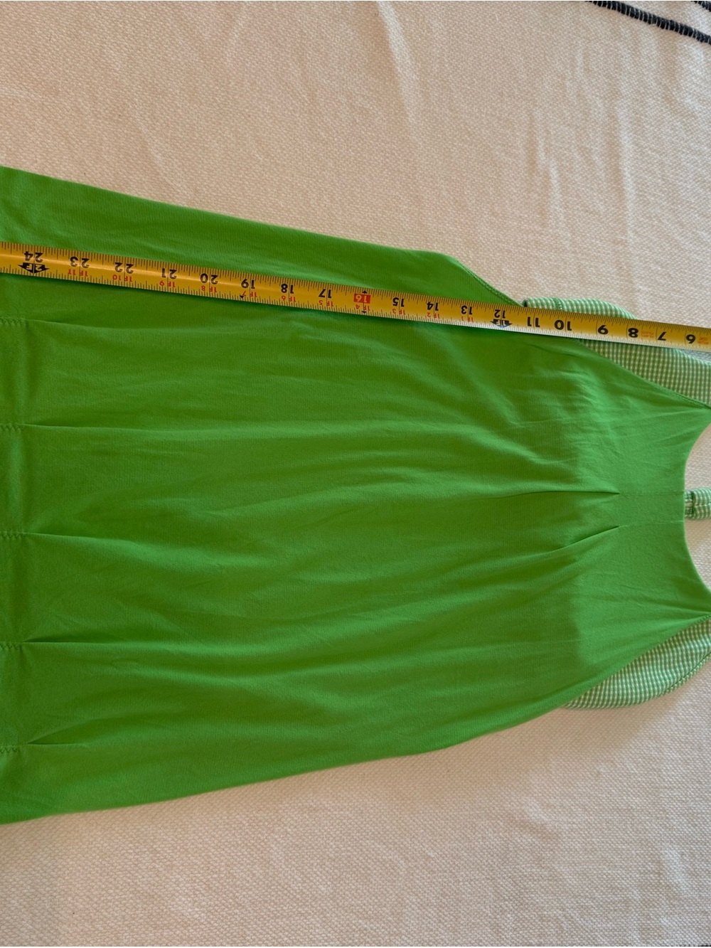 lululemon athletica Bright Green Sports Bra Tank